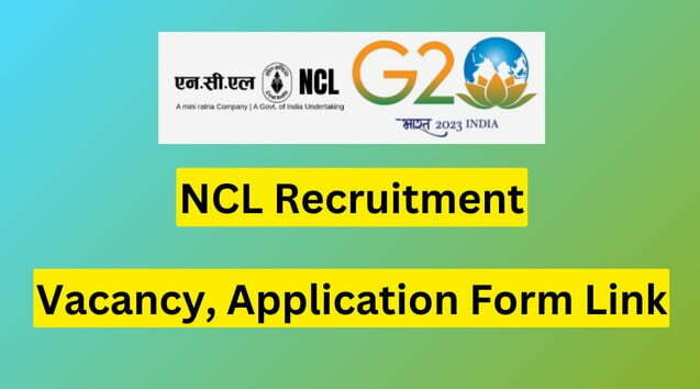 NCL Recruitment 2023 Notification Out